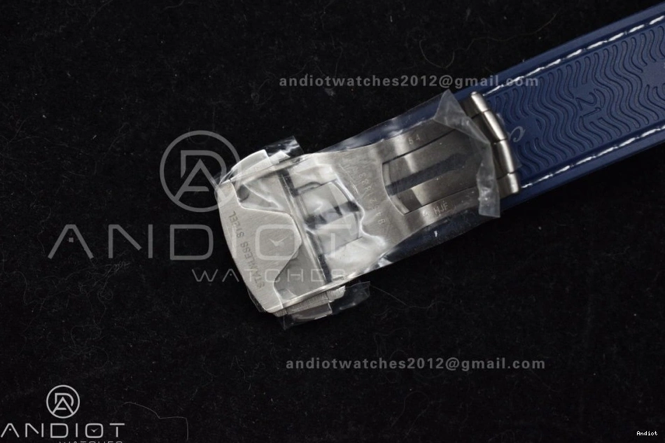 on Ceramic Co-Axial Edition Blue A8605 Planet VSF Best Dial Strap GMT Super Ocean 600M 43.5mm Bezel Blue Rubber Clone 1:1 1201